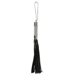 Sportsheets Sincerely Bling Flogger - Vegan Falls, Decorative Handle, 31cm