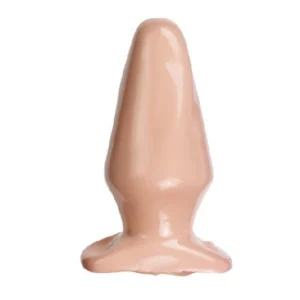 Doc Johnson Classic Intimate Plug Large 14cm Black Anatomical Design