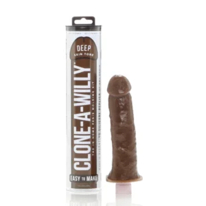 Clone-A-Willy Vibrating Molding Kit Deep Skin Tone - Custom Replica System