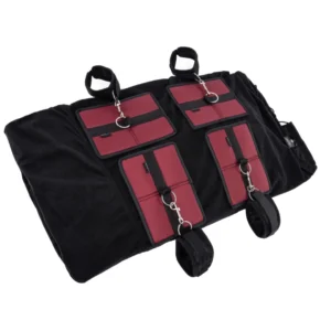 Sportsheets King Size Bondage Bed Restraint System Set, Black, XL