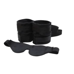 Sportsheets Beginner Bondage Set with Soft Blindfold, Adjustable Straps