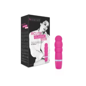 B Swish Bcute Classic Pearl Rose Compact Waterproof Massager 10cm