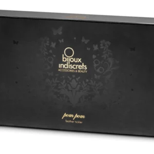 Bijoux Indiscrets Pom Pom Feather Sensual Touch Accessory Black