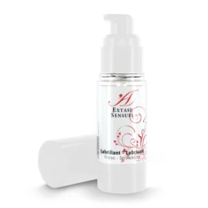 Extase Sensuel Lubricant Strawberry Water-Based Gel 30 ml Dispenser