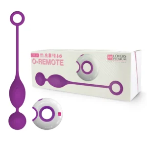 LoversPremium Julia Remote Silicone Egg, Waterproof, 7 Modes, Purple