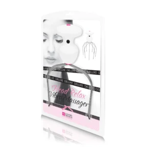 LoversPremium Head Relax Vibra Massager Deluxe - Ergonomic Vibrating Head Massager 28cm