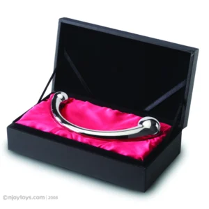 njoy Pure Wand Stainless Steel Curved Massage Tool 20 cm