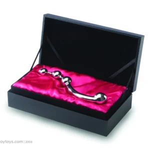 njoy Fun Wand Stainless Steel Intimate Massager 20cm Ergonomic Design