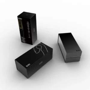 ZINI Roae Black/Gold - Ergonomic Silicone Personal Massager 195mm