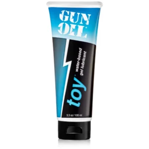 Gun Oil Toy Gel 100ml - Water-Based, Unscented, Stain-Free Formula