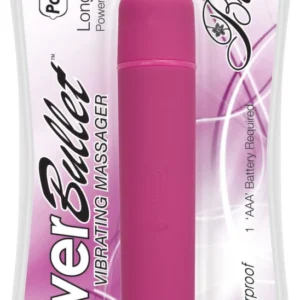 PowerBullet Breeze Extended Vibrating Massager Fuchsia 8.9cm