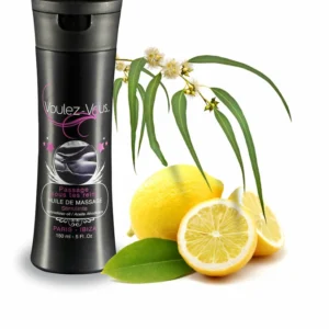 Voulez-Vous... Massage Oil Eucalyptus & Lemon 150ml - Refreshing Formula