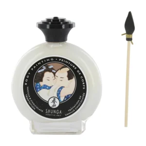 Shunga Body Painting Set Vanilla & Chocolate 100ml - Edible Art Kit