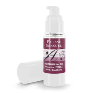 Extase Sensuel Hot Oil Blackberry 30ml - Pheromone Infused Massage Oil