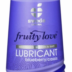 Swede Fruity Love Blueberry & Cassis Lubricant 100ml - Natural Formula