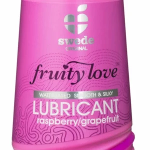 Swede Fruity Love Lubricant Raspberry & Grapefruit 100ml, pH-Balanced