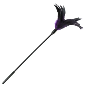 Sportsheets Starburst Tickler Violet 40 cm - Sensual Feather Accessory