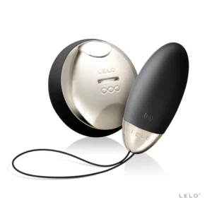 LELO Lyla 2 Black Remote-Controlled Intimate Massager, Waterproof, 80mm