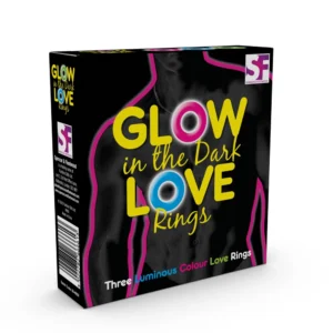Loving Joy Glow in the Dark Set of 3 Flexible Intimate Rings