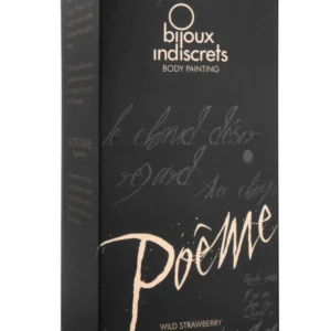 Bijoux Indiscrets Poeme Body Paint Wild Strawberry 50ml with Applicator