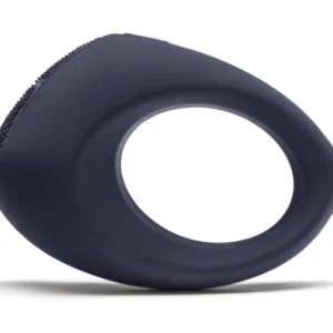 Laid C.1 Black Silicone Vibrating Massager - 3 Speeds, USB Rechargeable