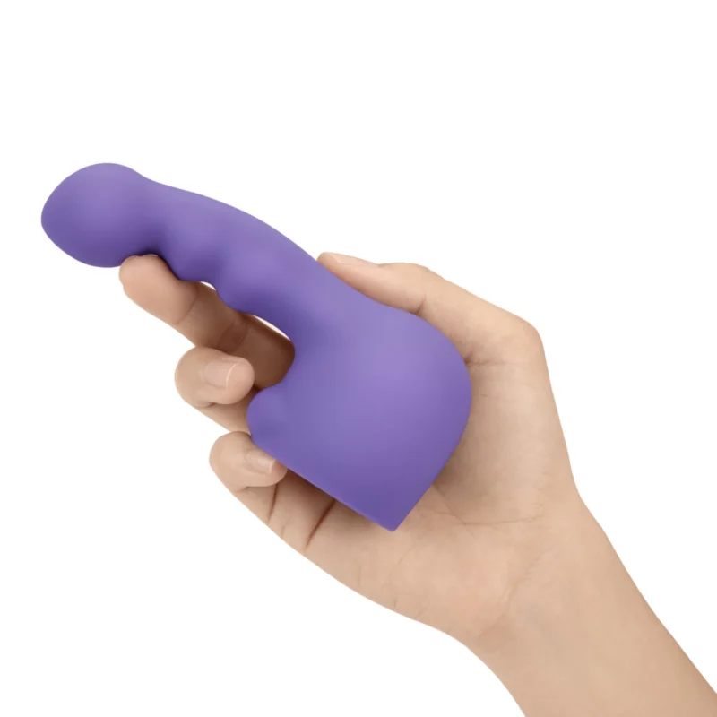 Le Wand Petite Ripple Weighted Silicone Attachment - Compact Curved Model