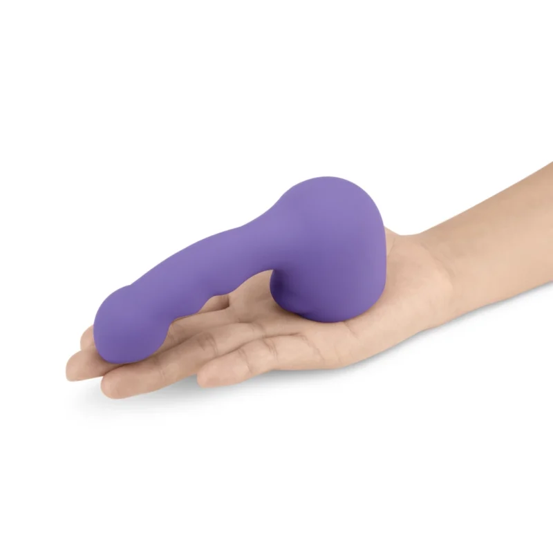Le Wand Petite Ripple Weighted Silicone Attachment - Compact Curved Model