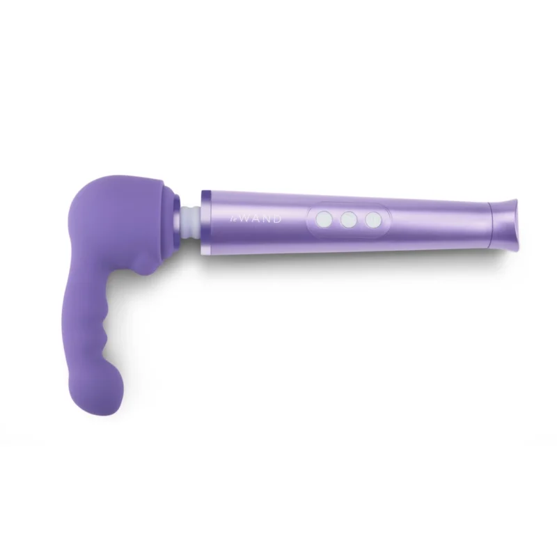 Le Wand Petite Ripple Weighted Silicone Attachment - Compact Curved Model