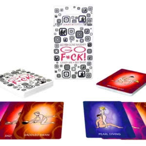 Kheper Games Go F*ck Card Game - Playful Party Deck for Two Adults