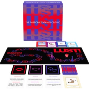 Kheper Games Lust! Board Game for Couples - Intimate Card & Dice Set