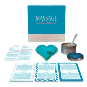 Kheper Games Massage Seductions Set - 24 Techniques, Intimate Kit