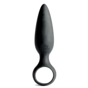 Fifty Shades of Grey Something Forbidden Silicone Plug 10.8cm Black