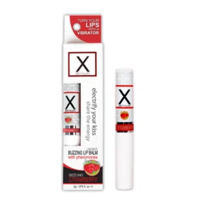Sensuva X On The Lips Strawberry Lip Balm with Pheromones 2g