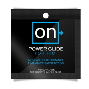 Sensuva ON Power Glide for Him 3ml Performance Gel for Men
