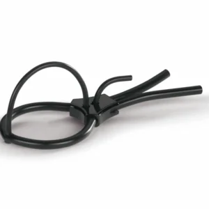 Mystim Pure Pete Corona Strap Adjustable Electro System Black