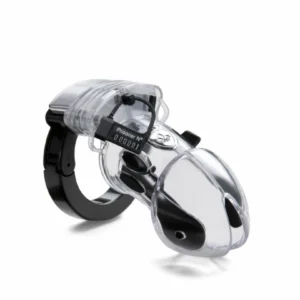 Mystim Pubic Enemy No 1 Transparent Intimate Cage with E-Stim Function