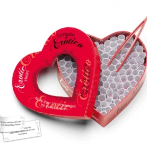 Tease & Please Erotic Heart EN-ES - Intimacy Challenge Game Gift