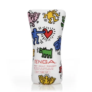Tenga Keith Haring Soft Tube Cup - Limited Edition Intimate Device