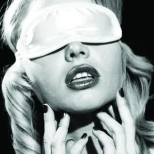 S&M Satin Blindfold Light Pink - Soft Adjustable Eye Mask