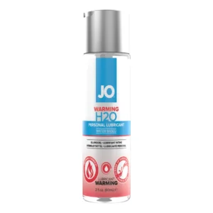 System JO H2O Warming 60ml Water-Based Lubricant - Gentle Formula