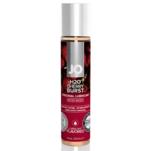 System JO H2O Cherry Burst Water-Based Lubricant 30ml Vegan Safe