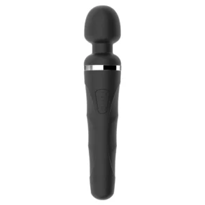 Lovense Domi 2 Mini Wand - Bluetooth Smart Massager, Compact Black