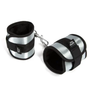 Fifty Shades of Grey Totally His Soft Adjustable Cuffs Satin Black