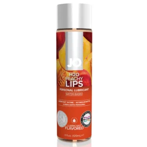 JO H2O Peachy Lips Water-Based Gel Lubricant 120 ml Vegan Safe