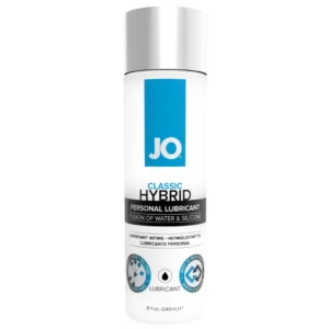 System JO Classic Hybrid Lubricant 240ml - Long-Lasting & Easy Rinse Formula