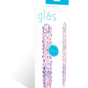 Glas Purple Rose Nubby - Textured Glass Intimate Model, 18 cm