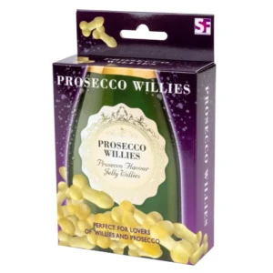 Spencer & Fleetwood Prosecco Flavour Jelly Treats 120g Decorative Bottle