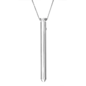 Crave Vesper Necklace Silver - Elegant Discreet Intimate Wellness Pendant