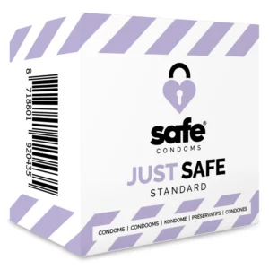 Safe Just Safe Anatomically Shaped Latex Protection 5 pcs