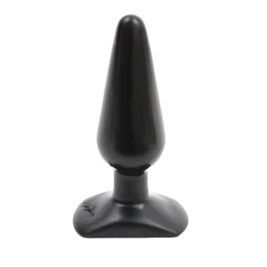 Doc Johnson Classic Medium Intimate Plug Black 13cm